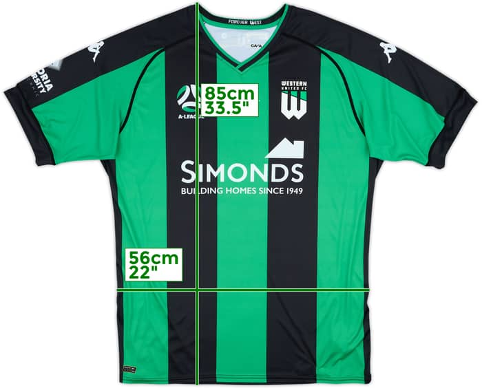 2019-20 Western United Home Shirt - 8/10 - (4XL)