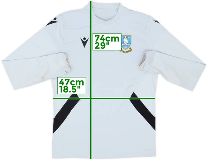 2021-22 Sheffield Wednesday Macron Sweat Top - 6/10 - (M)