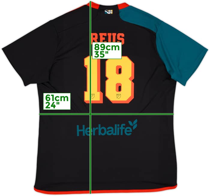 2024-25 LA Galaxy Third Shirt Reus #18 - 9/10 - (XXL)