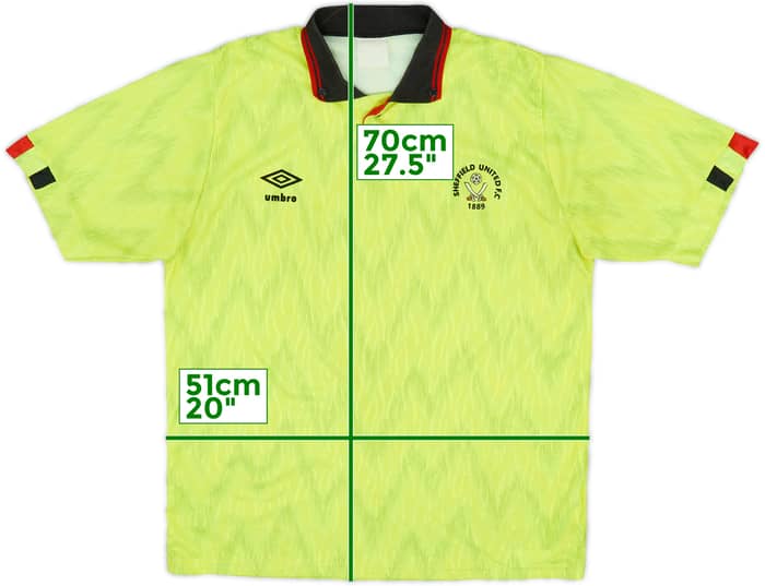 1989-91 Sheffield United Away Shirt - 9/10 - (L)