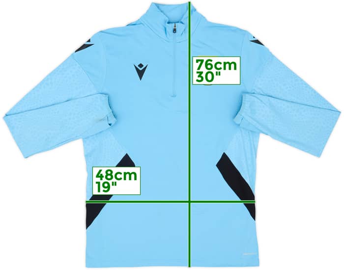 2021-22 Sheffield Wednesday Macron 1/4 Zip Drill Top - 7/10 - (M)