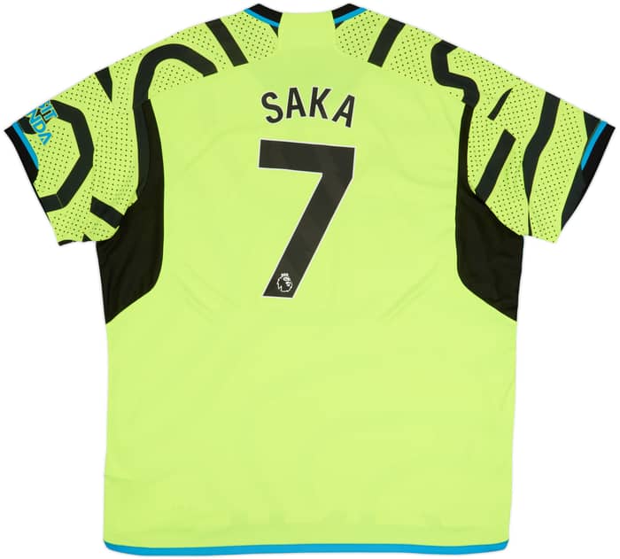 2023-24 Arsenal Away Shirt Saka #7 - 8/10 - (XXL)