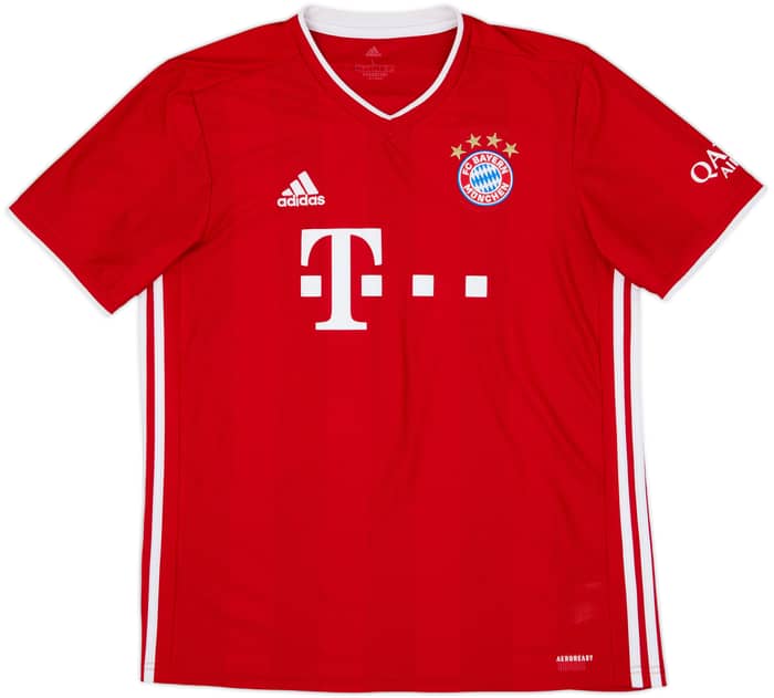 2020-21 Bayern Munich Home Shirt Lewandowski #9 - 9/10 - (L)