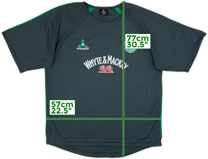 2007-08 Hibernian Le Coq Sportif Training Shirt - 8/10 - (L)