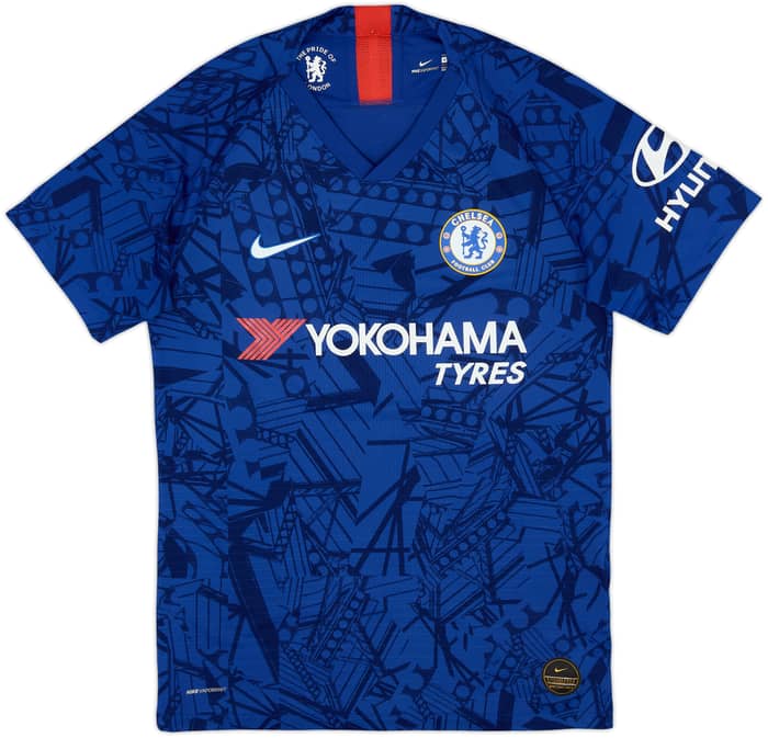 2019-20 Chelsea Authentic Home Shirt Kante #7 - 7/10 - (S)