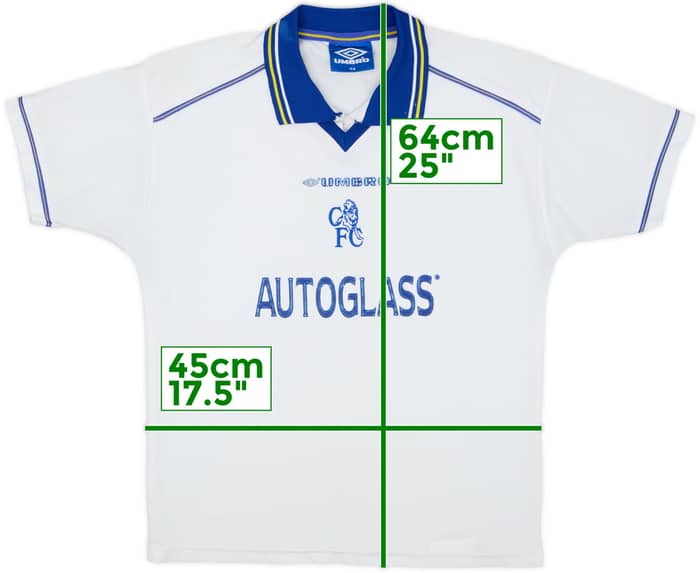 1998-00 Chelsea Away Shirt - 4/10 - (L.Boys)