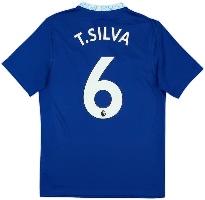 2022-23 Chelsea Home Shirt T.Silva #6 - 10/10 - (S)