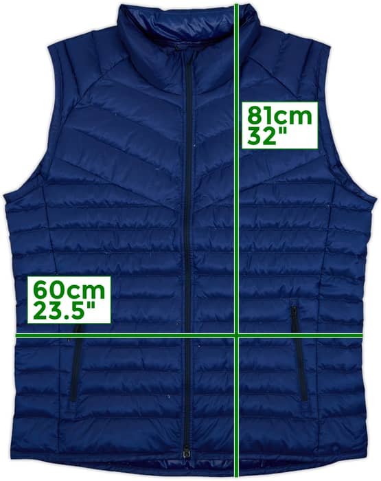 2019-20 Tottenham Nike Padded Gilet - 8/10 - (XL)