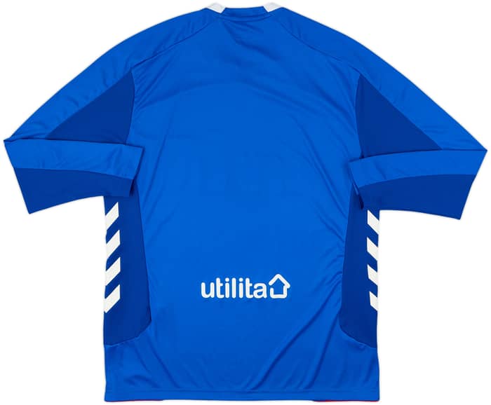 2018-19 Rangers Home L/S Shirt - 9/10 - (L)