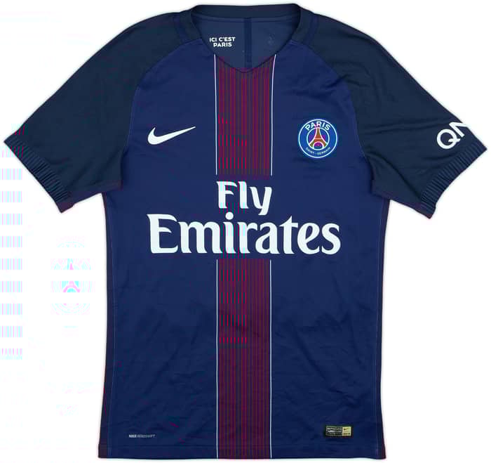 Camiseta Auténtica de local del Paris Saint-Germain 2016-17 Cavani #9 - 8/10 - (S)