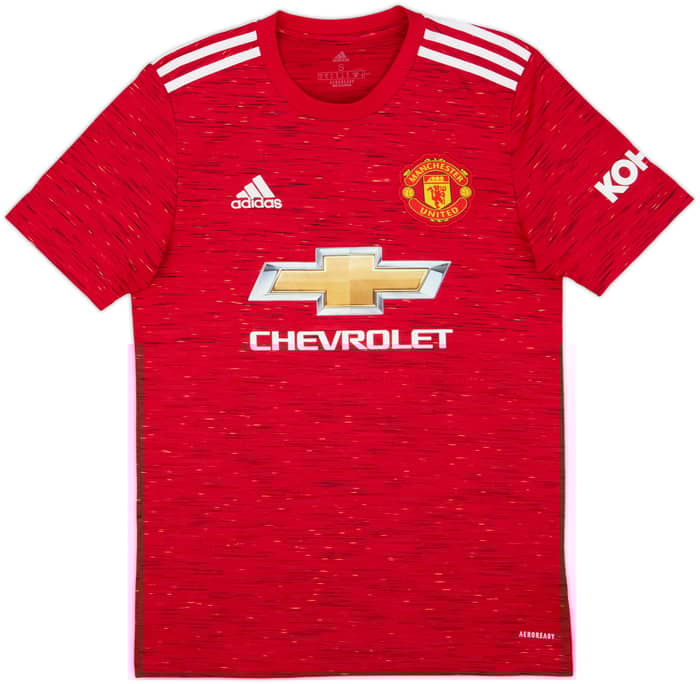 2020-21 Manchester United Home Shirt B.Fernandes - 8/10 - (S)