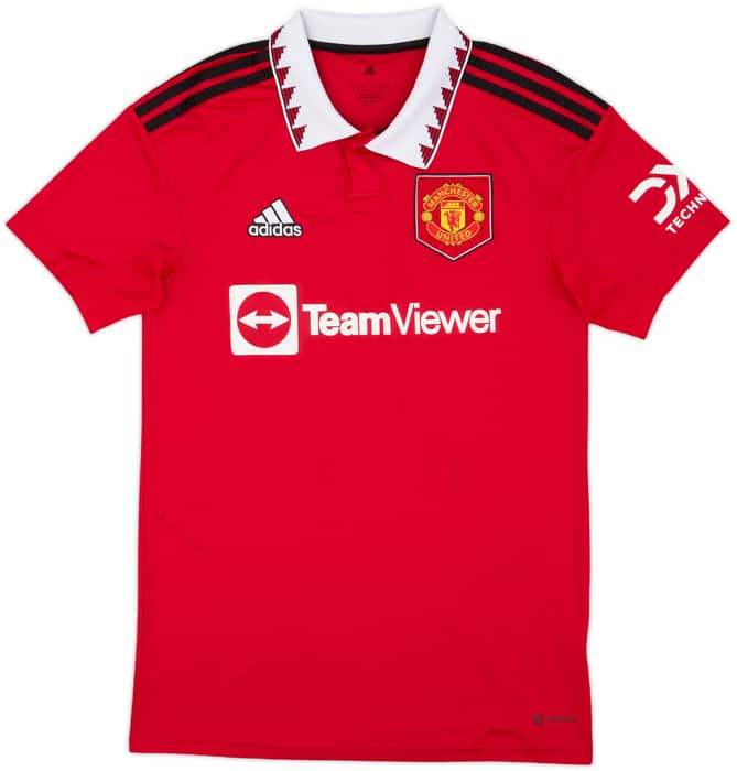 2022-23 Manchester United Home Shirt Rashford #10 - 8/10 - (S)
