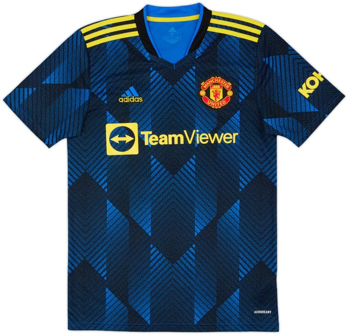 2021-22 Manchester United Third Shirt Sancho #25 - 9/10 - (S)