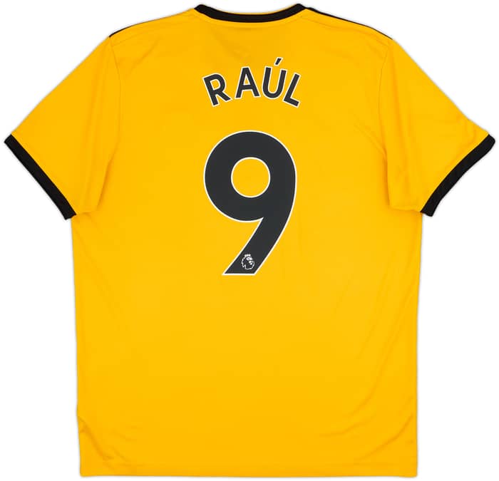 2018-19 Wolves Home Shirt Raul #9 - 8/10 - (L)