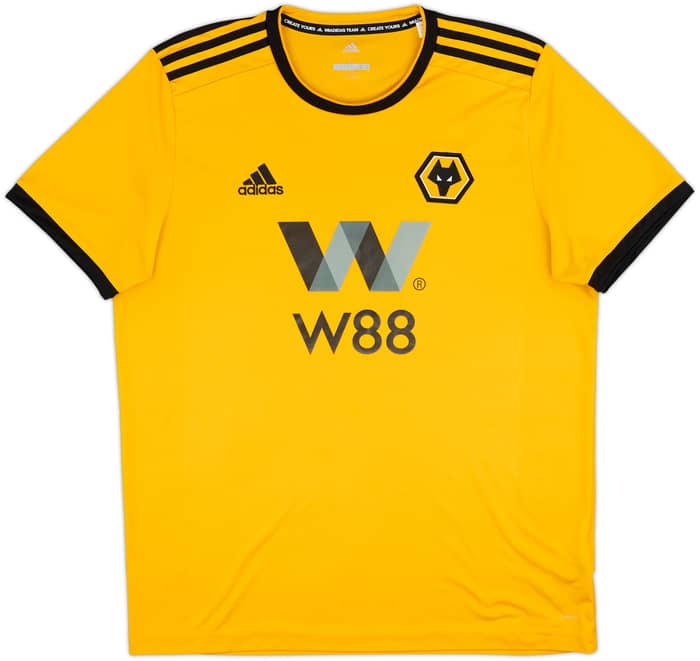 2018-19 Wolves Home Shirt Raul #9 - 8/10 - (L)