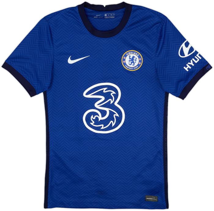 2020-21 Chelsea Home Shirt T.Silva #6 - 8/10 - (XS)