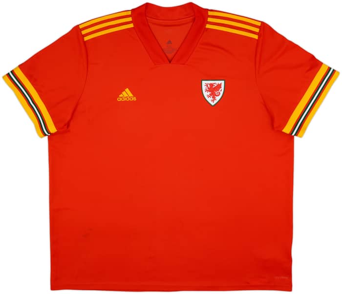 2020-21 Wales Home Shirt - 6/10 - (3XL)