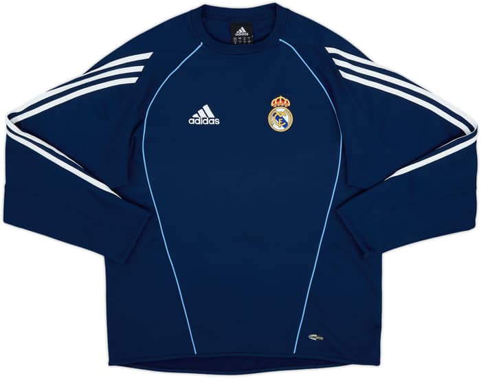 2005-06 Real Madrid adidas Sweat Top - 8/10 - (S)