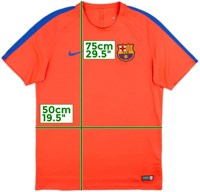 2016-17 Barcelona Nike Training Shirt - 6/10 - (L)