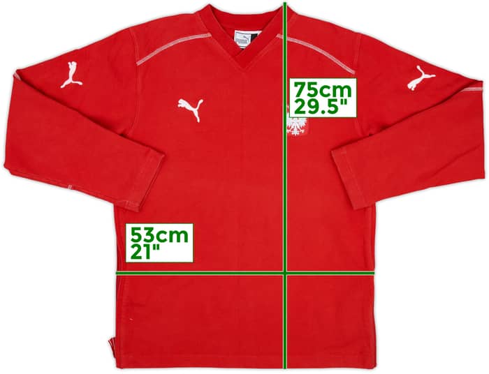 2002-04 Poland Puma Sweat Top - 8/10 - (M)