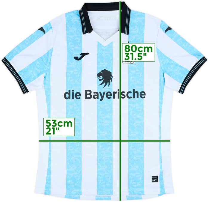 2025-26 1860 Munich Home Shirt - 9/10 - (XL)