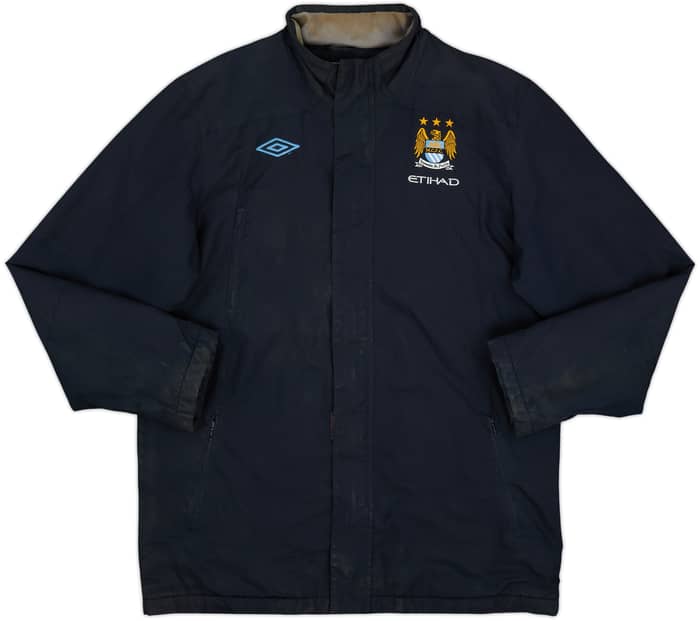 2010-11 Manchester City Umbro Padded Bench Coat - 5/10 - (L)