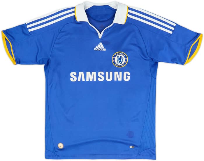 2008-09 Chelsea Home Shirt Drogba #11 - 7/10 - (XL.Boys)