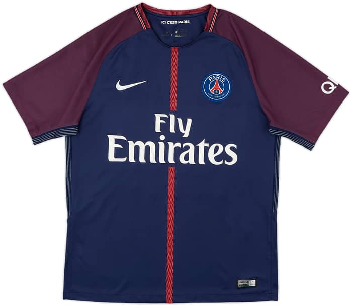 2017-18 Paris Saint-Germain Home Shirt Neymar Jr #10 - 5/10 - (M)