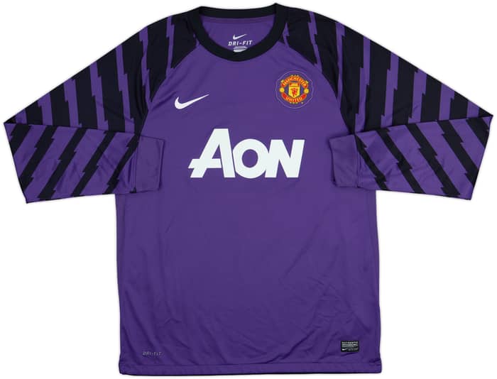 2010-11 Manchester United GK Shirt Van Der Sar #1 - 6/10 - (L)