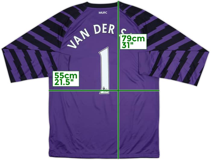 2010-11 Manchester United GK Shirt Van Der Sar #1 - 6/10 - (L)
