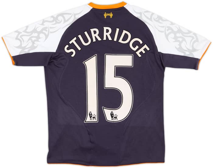 2012-13 Liverpool Third Shirt Sturridge #15 - 6/10 - (L.Boys)