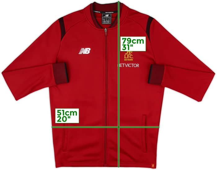 2017-18 Liverpool New Balance Track Jacket - 7/10 - (L)