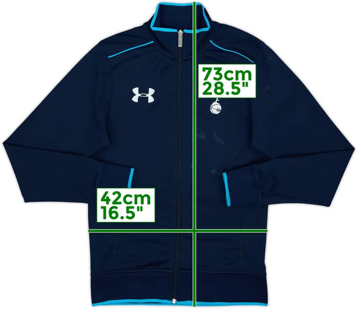 2013-14 Tottenham Under Armour Track Jacket - 6/10 - (S)
