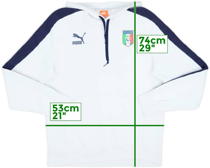 2016-17 Italy Puma Hooded Top - 6/10 - (L)