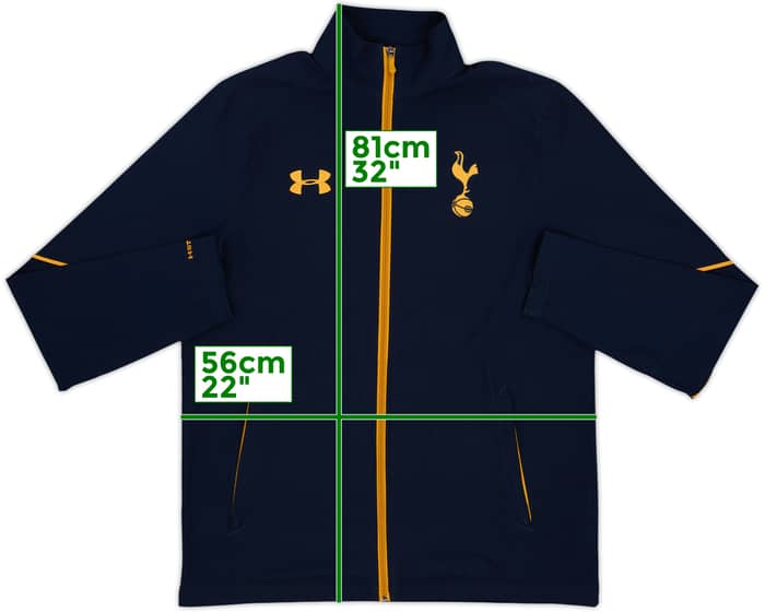 2016-17 Tottenham Under Armour Track Jacket - 8/10 - (L)