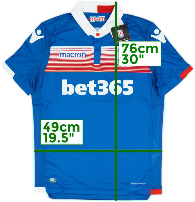 2017-18 Stoke City Away Shirt (S)