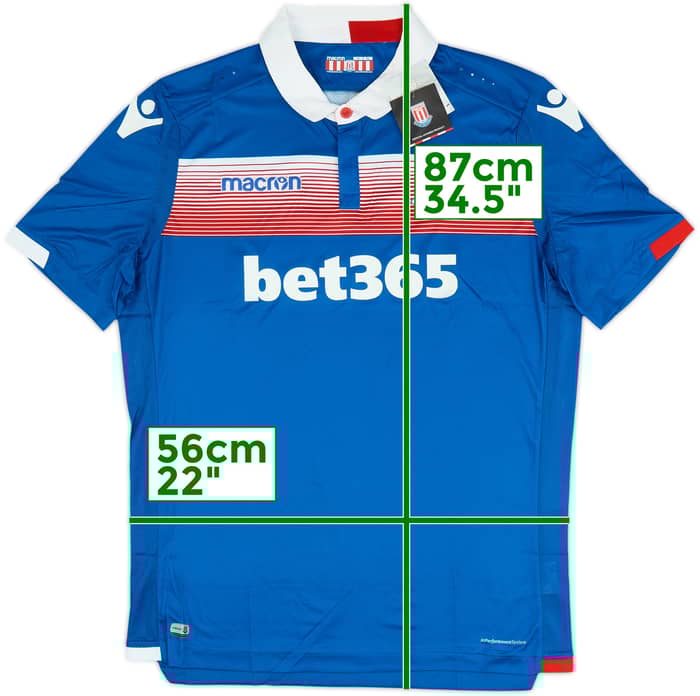 2017-18 Stoke City Away Shirt (XXL)