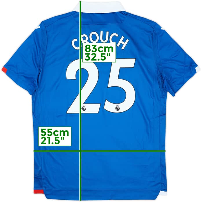 2017-18 Stoke City Away Shirt Crouch #25 (XXL)