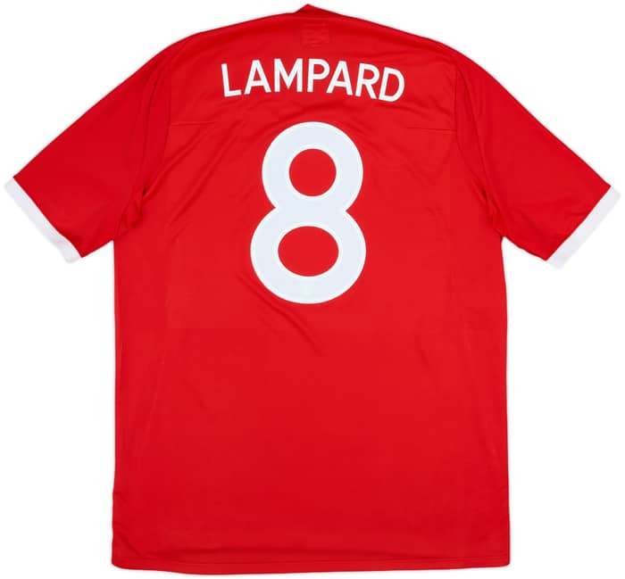 2010-11 England Away Shirt Lampard #8 - 8/10 - (L)