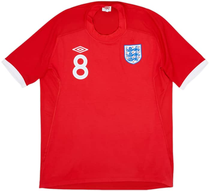2010-11 England Away Shirt Lampard #8 - 8/10 - (L)