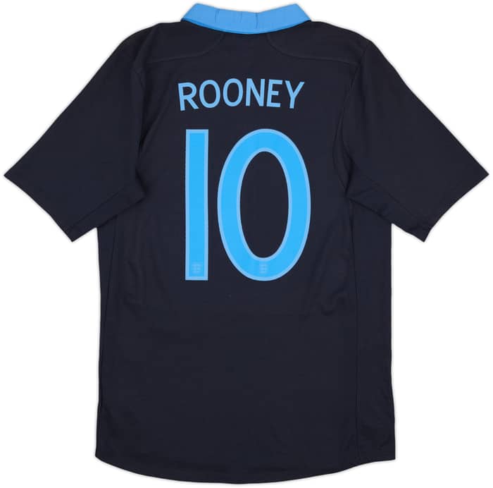 2011-12 England Away Shirt Rooney #10 - 8/10 - (M)