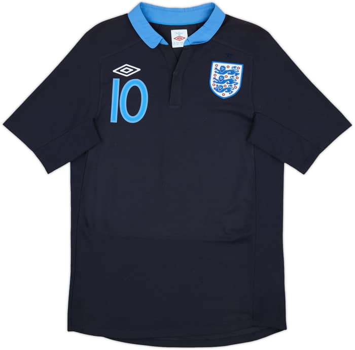 2011-12 England Away Shirt Rooney #10 - 8/10 - (M)
