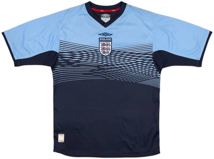2003-05 England Umbro Training Shirt - 8/10 - (S)