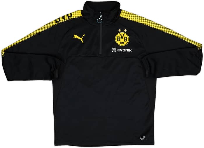2017-18 Borussia Dortmund Puma 1/4 Zip Drill Top - 5/10 - (M)