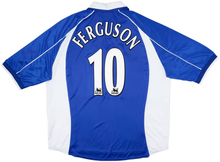 2000-02 Everton Home Shirt Ferguson #10 - 6/10 - (XXL)