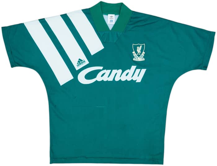1991-92 Liverpool Away Shirt - 8/10 - (M/L)