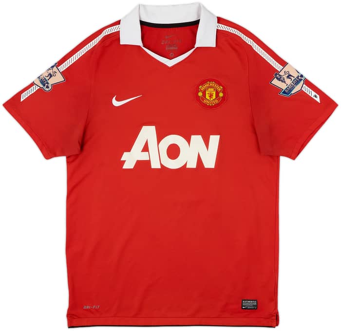 2010-11 Manchester United Home Shirt Rooney #10 - 5/10 - (M)