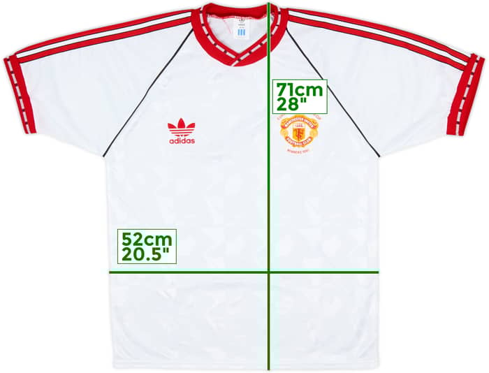 1991 Manchester United ECWC Shirt - 9/10 - (M/L)