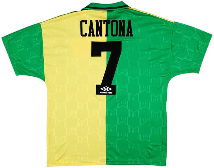 1992-94 Manchester United Third Shirt Cantona #7 - 8/10 - (L)