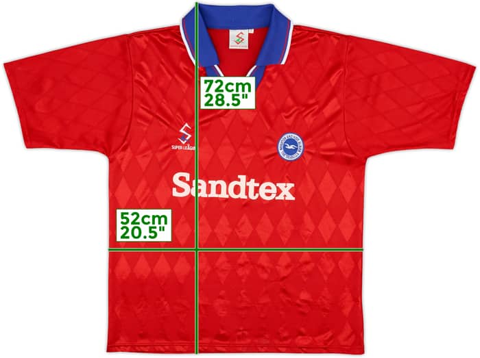 Camiseta de visitante del Brighton 1997-98 - 9/10 - (M)